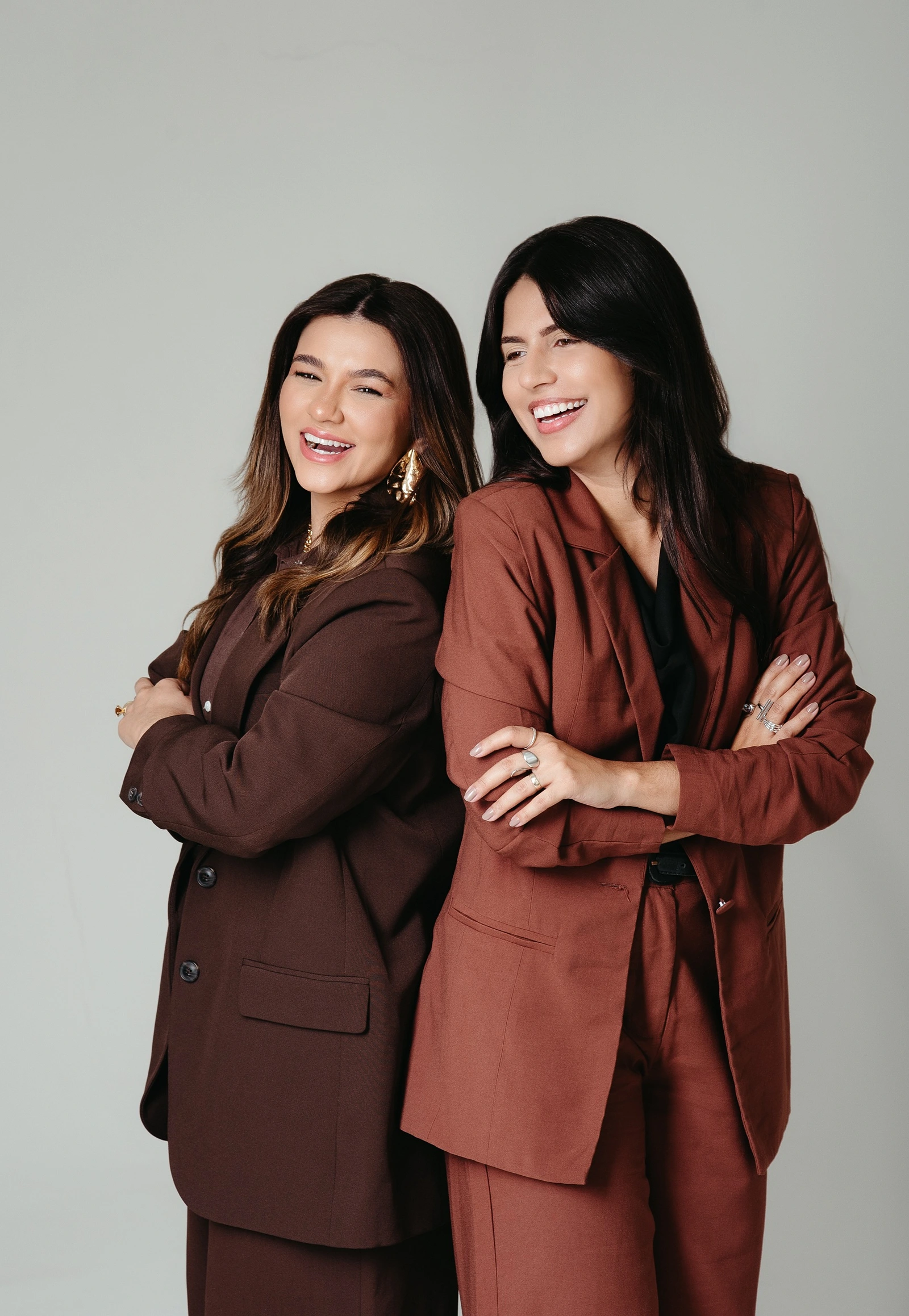 As duas profissionais do workshop